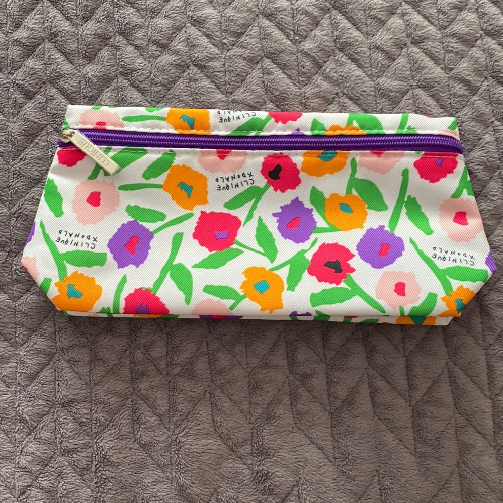 Clinique cosmetic bag